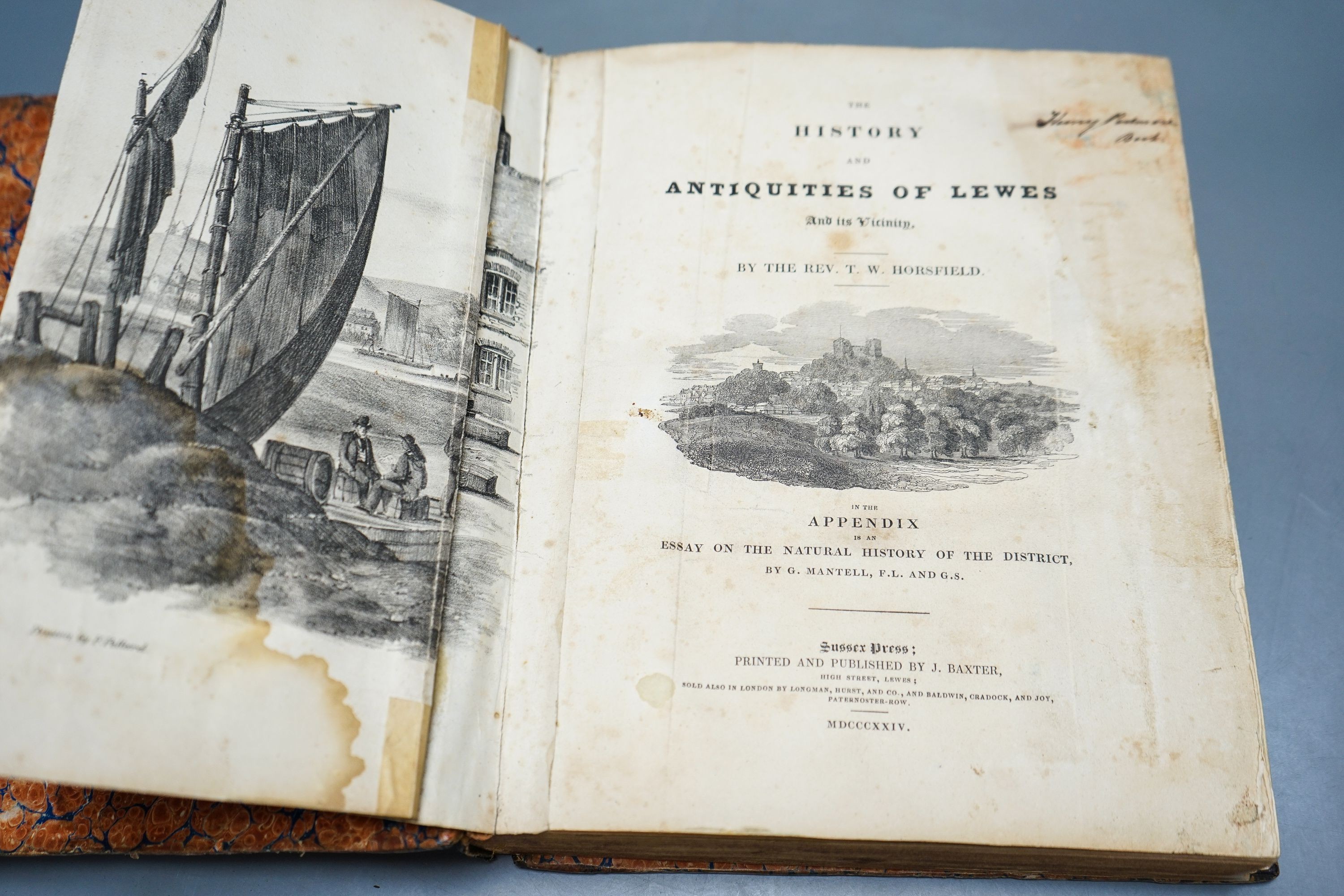 Horsfield, Thomas Walker - The History, Antiquities and Topography of the County of Sussex, 2 vols, Lewes 1835